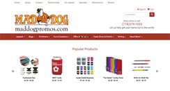 Desktop Screenshot of maddogpromos.com